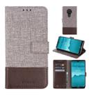 For Nokia 6.2 MUMXA MX102 Horizontal Flip Canvas Stitching Leather Case with Holder & Card Slots & Wallet(Brown) - 1