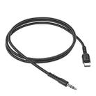 hoco UPA17 Type-C / USB-C Digital Audio Conversion Cable, Length: 1m(Black) - 2