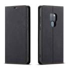 For Huawei Mate 20 Forwenw Dream Series Oil Edge Strong Magnetism Horizontal Flip Leather Case with Holder & Card Slots & Wallet & Photo Frame(Black) - 1