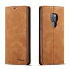 For Huawei Mate 20 Forwenw Dream Series Oil Edge Strong Magnetism Horizontal Flip Leather Case with Holder & Card Slots & Wallet & Photo Frame(Brown) - 1