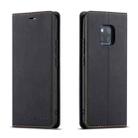 For Huawei Mate 20 Pro Forwenw Dream Series Oil Edge Strong Magnetism Horizontal Flip Leather Case with Holder & Card Slots & Wallet & Photo Frame(Black) - 1
