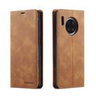 For Huawei Mate 30 Pro Forwenw Dream Series Oil Edge Strong Magnetism Horizontal Flip Leather Case with Holder & Card Slots & Wallet & Photo Frame(Brown) - 1