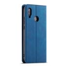 For Huawei P20 Lite Forwenw Dream Series Oil Edge Strong Magnetism Horizontal Flip Leather Case with Holder & Card Slots & Wallet & Photo Frame(Blue) - 3