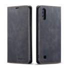 For Galaxy A10 / M10 Forwenw Dream Series Oil Edge Strong Magnetism Horizontal Flip Leather Case with Holder & Card Slots & Wallet & Photo Frame(Black) - 1