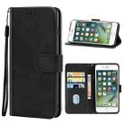 Leather Phone Case For iPhone 8 Plus / 7 Plus(Black) - 1