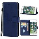 Leather Phone Case For iPhone 8 Plus / 7 Plus(Blue) - 1