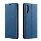 For Galaxy A70 Forwenw Dream Series Oil Edge Strong Magnetism Horizontal Flip Leather Case with Holder & Card Slots & Wallet & Photo Frame(Blue) - 1