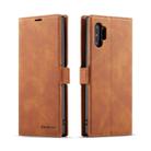 For Galaxy Note10+ Forwenw Dream Series Oil Edge Strong Magnetism Horizontal Flip Leather Case with Holder & Card Slots & Wallet & Photo Frame(Brown) - 1