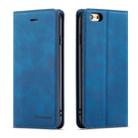 For iPhone 6s / 6 Forwenw Dream Series Oil Edge Strong Magnetism Horizontal Flip Leather Case with Holder & Card Slots & Wallet & Photo Frame(Blue) - 1