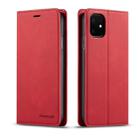 For iPhone 11 Forwenw Dream Series Oil Edge Strong Magnetism Horizontal Flip Leather Case with Holder & Card Slots & Wallet & Photo Frame(Red) - 1
