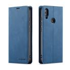 For Xiaomi Redmi Note 7 Forwenw Dream Series Oil Edge Strong Magnetism Horizontal Flip Leather Case with Holder & Card Slots & Wallet & Photo Frame(Blue) - 1