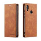 For Xiaomi Redmi Note 7 Forwenw Dream Series Oil Edge Strong Magnetism Horizontal Flip Leather Case with Holder & Card Slots & Wallet & Photo Frame(Brown) - 1