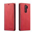 For Xiaomi Redmi Note 8 Pro Forwenw Dream Series Oil Edge Strong Magnetism Horizontal Flip Leather Case with Holder & Card Slots & Wallet & Photo Frame(Red) - 1