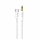 hoco UPA19 Type-C / USB-C Digital Audio Conversion Cable, Length: 1m(Silver) - 1