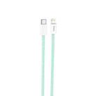 hoco X68 8 Pin PD True Color Charging Data Cable, Length: 1m(Green) - 1