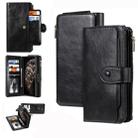 For iPhone 11 Retro Multifunctional Horizontal Flip PU Leather Case with Card Slot & Holder & Wallet & Photo Frame(Black) - 1