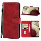 Leather Phone Case For Samsung Galaxy A13 4G(Red) - 1