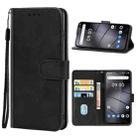 Leather Phone Case For Gigaset GS5(Black) - 1