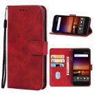 Leather Phone Case For ZTE Tempo X / Vantage Z839 / N9137(Red) - 1