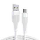 JOYROOM S-1030M12 3A USB to Micro USB Fast Charging Data Cable, Cable Length: 1m(White) - 1