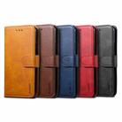 For iPhone 6 GUSSIM Magnetic Horizontal Flip Leather Case with Holder & Card Slots & & Wallet(Red) - 8