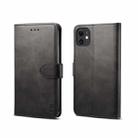 For iPhone 11 GUSSIM Magnetic Horizontal Flip Leather Case with Holder & Card Slots & & Wallet(Black) - 1