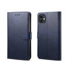 For iPhone 11 Pro Max GUSSIM Magnetic Horizontal Flip Leather Case with Holder & Card Slots & & Wallet(Blue) - 1