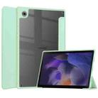 For Samsung Galaxy Tab A8 2021 SM-X205 Acrylic Smart Leather Tablet Case(Mint Green) - 1