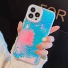 For iPhone 13 Color Matching Lens Chameleon Series Protective Phone Case(Crocodile Pattern) - 1