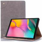 For Samsung Galaxy Tab A7 T500 Retro Leather Tablet Case(Grey) - 1