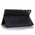 For Samsung Galaxy Tab A7 T500 Retro Leather Tablet Case(Black) - 5