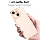 For iPhone 13 Pro Max 6D Electroplated TPU Phone Case (White) - 5