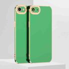 6D Electroplated TPU Phone Case For iPhone 7 Plus / 8 Plus(Green) - 1