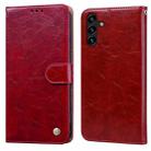 For Samsung Galaxy A13 5G Oil Wax Texture Leather Phone Case(Red) - 1