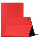 For Samsung Galaxy Tab A8 Voltage Craft Texture TPU Horizontal Flip Tablet Case(Red) - 1