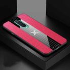 For OnePlus 8 XINLI Stitching Cloth Texture Shockproof TPU Phone Case(Red) - 1