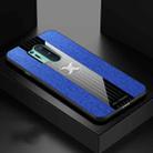 For OnePlus 8 Pro XINLI Stitching Cloth Texture Shockproof TPU Phone Case(Blue) - 1