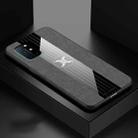 For OnePlus 8T XINLI Stitching Cloth Texture Shockproof TPU Phone Case(Grey) - 1