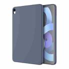 For iPad Air 2022 /  Air 2020 10.9 Mutural Silicone Microfiber Tablet Case(Midnight Blue) - 1