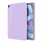 For iPad Air 2022 /  Air 2020 10.9 Mutural Silicone Microfiber Tablet Case(Lavender) - 1