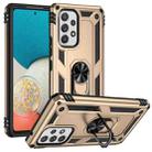For Samsung Galaxy A53 5G Shockproof TPU + PC Phone Case(Gold) - 1