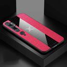 For Xiaomi Mi CC9 Pro XINLI Stitching Cloth Texture TPU Phone Case(Red) - 1