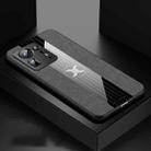 For Xiaomi Mi Mix 4 XINLI Stitching Cloth Texture TPU Phone Case(Grey) - 1