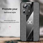 For Xiaomi Mi Mix 4 XINLI Stitching Cloth Texture TPU Phone Case(Grey) - 3