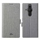 For Sony Xperia Pro-I ViLi K Series Magnetic Buckle Horizontal Flip Leather Phone Case(Grey) - 1