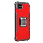 For OPPO A73 Aluminum Alloy + TPU Phone Case with Lanyard(Red) - 2