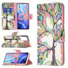 For Xiaomi Redmi Note 11 5G Colored Drawing Pattern Leather Phone Case(Tree Life) - 1