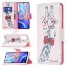For Xiaomi Redmi Note 11 5G Colored Drawing Pattern Leather Phone Case(Deer) - 1