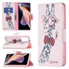 For Xiaomi Redmi Note 11 Pro / 11 Pro+ Colored Drawing Pattern Leather Phone Case(Deer) - 1