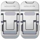 NILLKIN Bolster Plus Sticky Three-speed Adjustable Zinc Alloy Laptop Holder(Silver) - 1